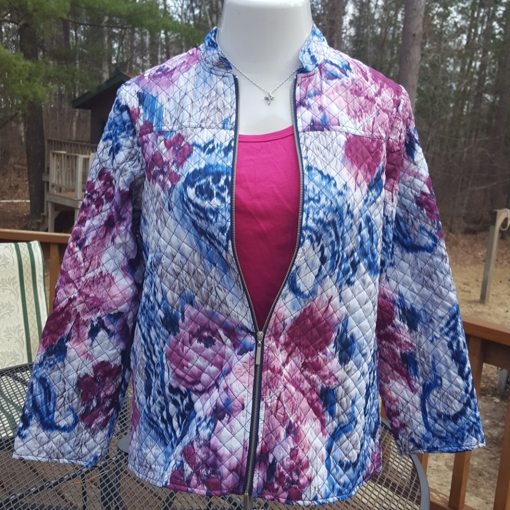 NWT women's Alfred Dunner light jacket size 8